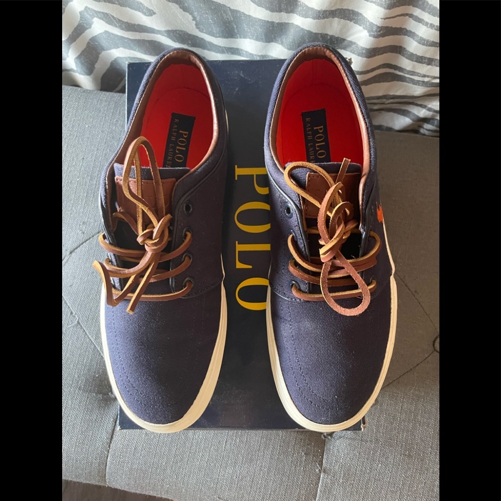 Mens Ralph Lauren Polo Sneakers size 8
